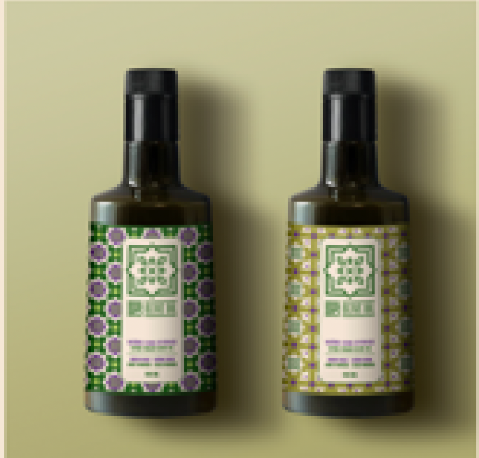 1901 Premium Extra Virgin Olive Oil Trio - Patterned Collection