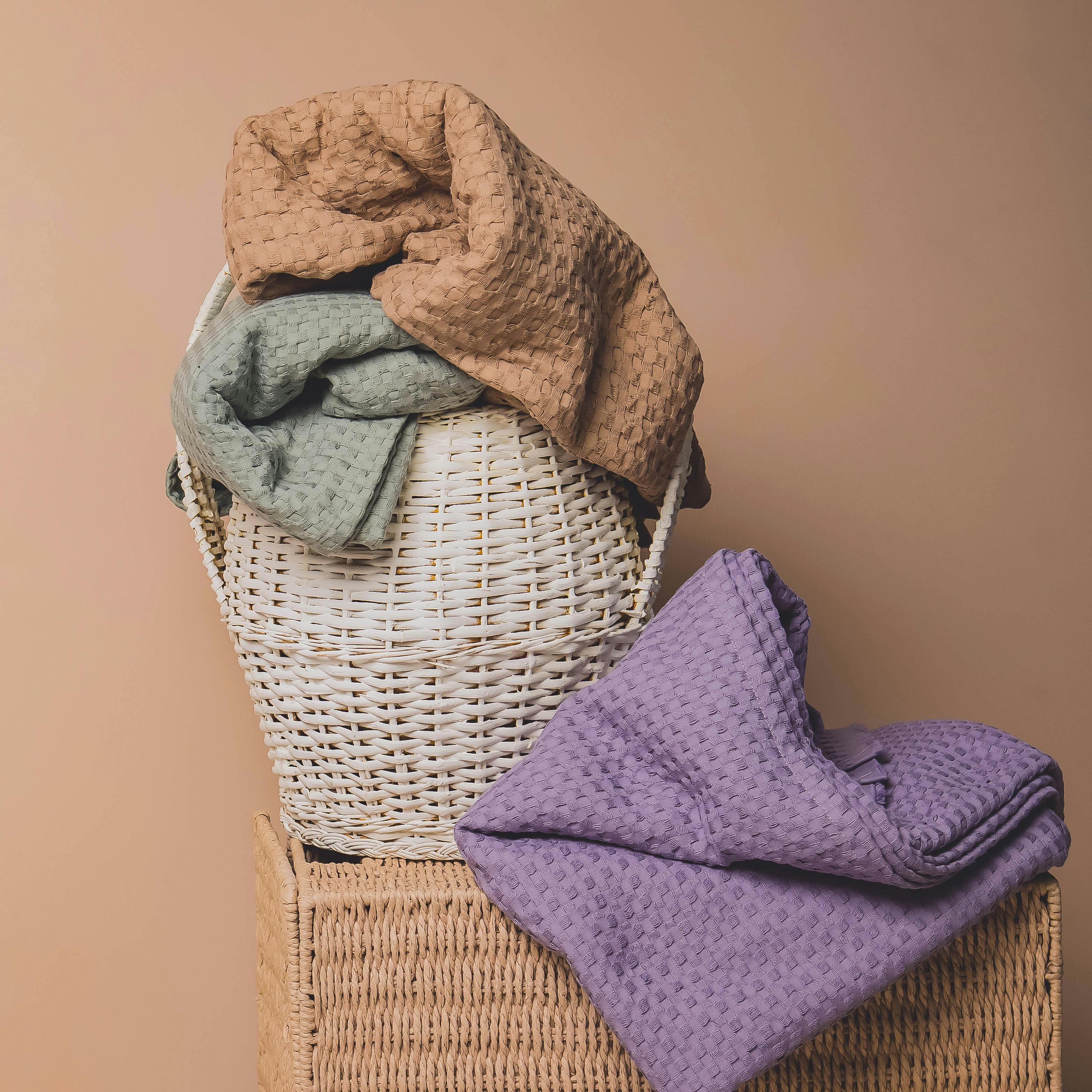 Aegean Waffle Hand Towels